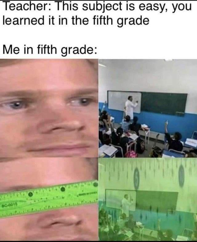 I sniffed the purple glue.