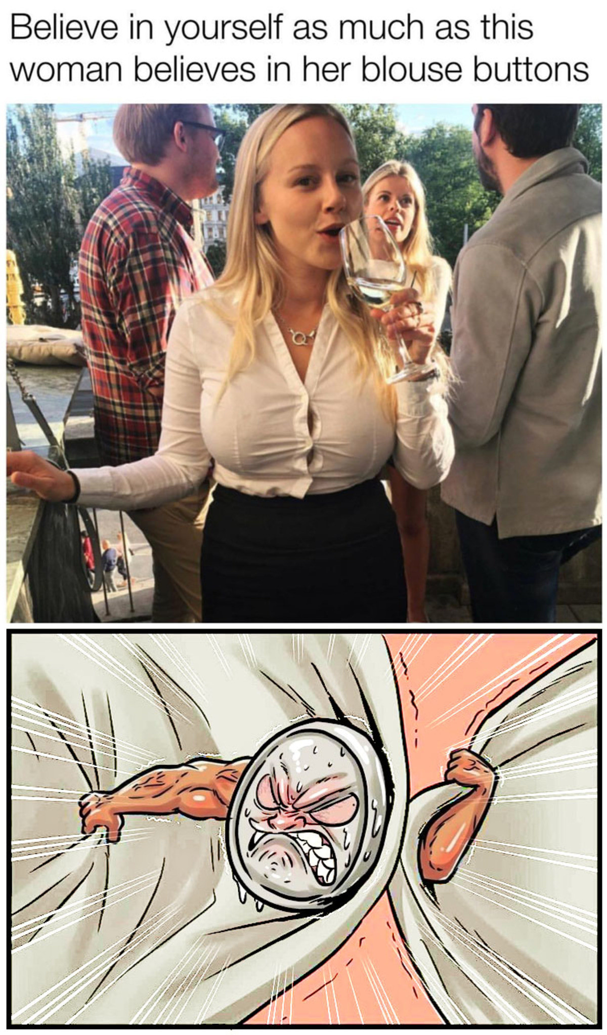 Dumping a meme dump about my dumb Self Image