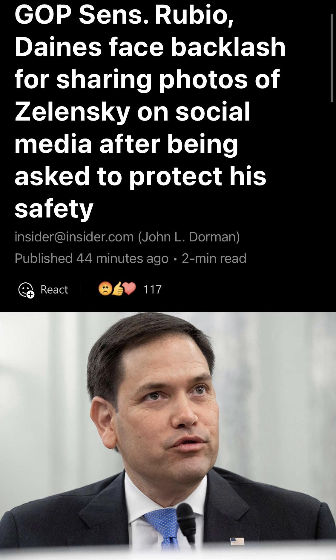 Tell me you&rsquo;re not a Russian informant without showing us you&rsquo;re a Russian informant&hellip;