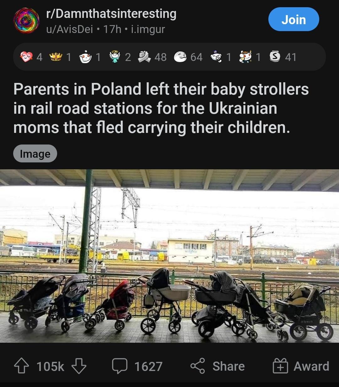 Look for the helpers.