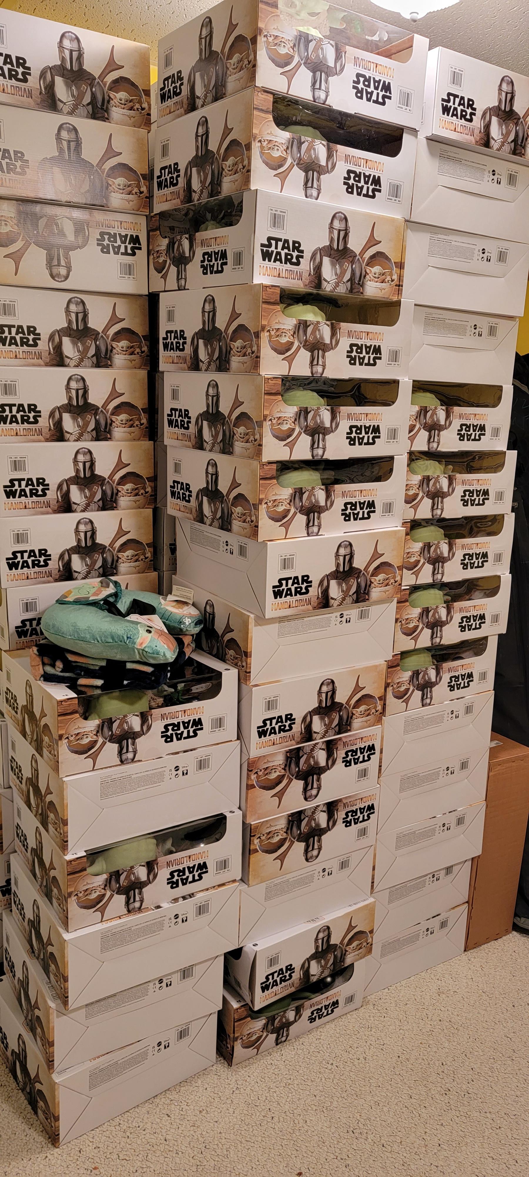 A big THANK YOU to the Imgurians who made it possible for all of these Grogus to be donated to the Ronald McDonald House in Cincinnati.