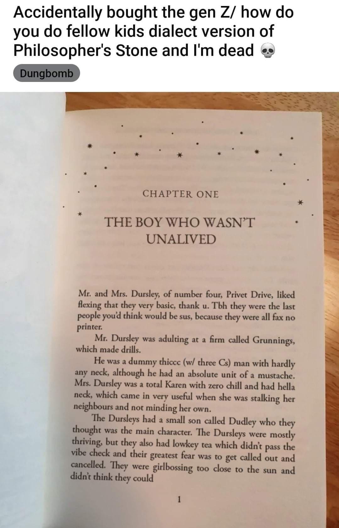 The Boy Who Wasn't Unalived