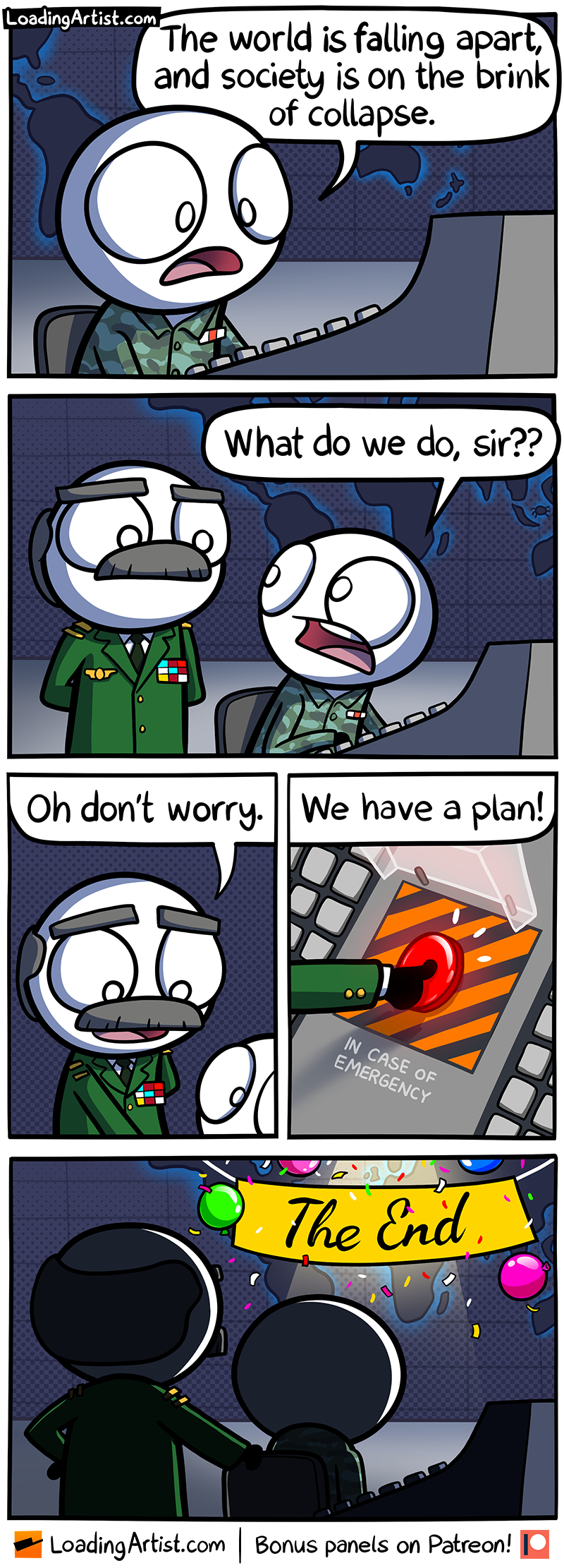 The world is falling apart