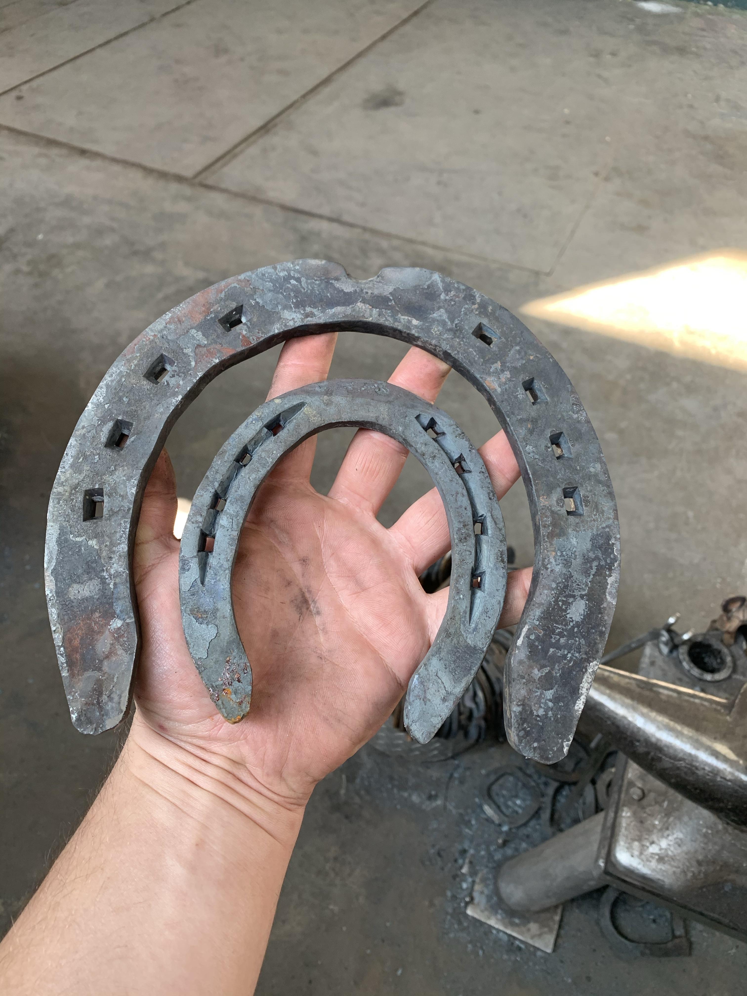 My craft, went to Farrier school,