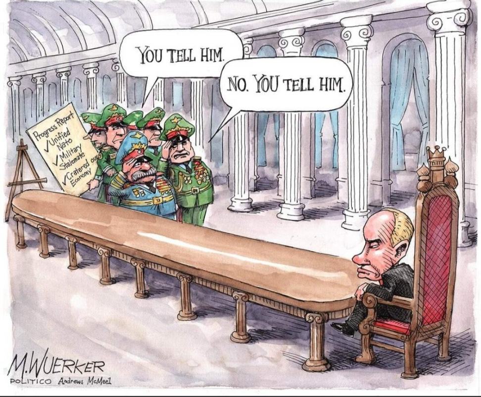 When you remember that stalin died alone in his room and everybody was too afraid to check on him..