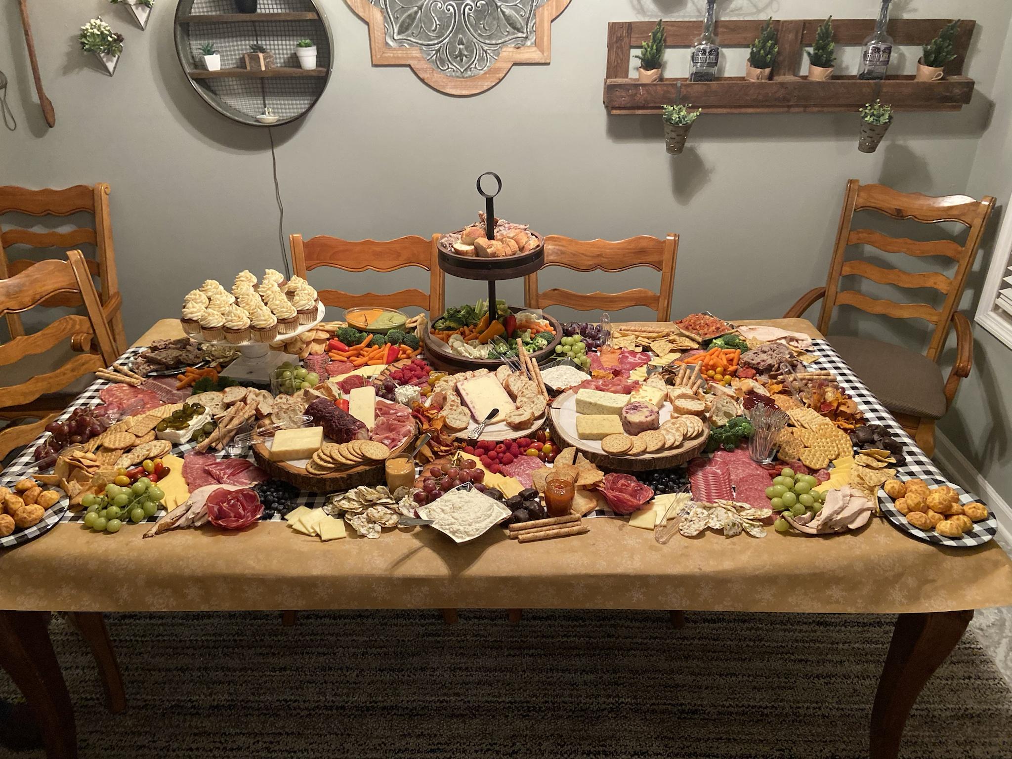 I hear all like charcuterie boards. Here&rsquo;s my 30th b-day Charcuterie table!