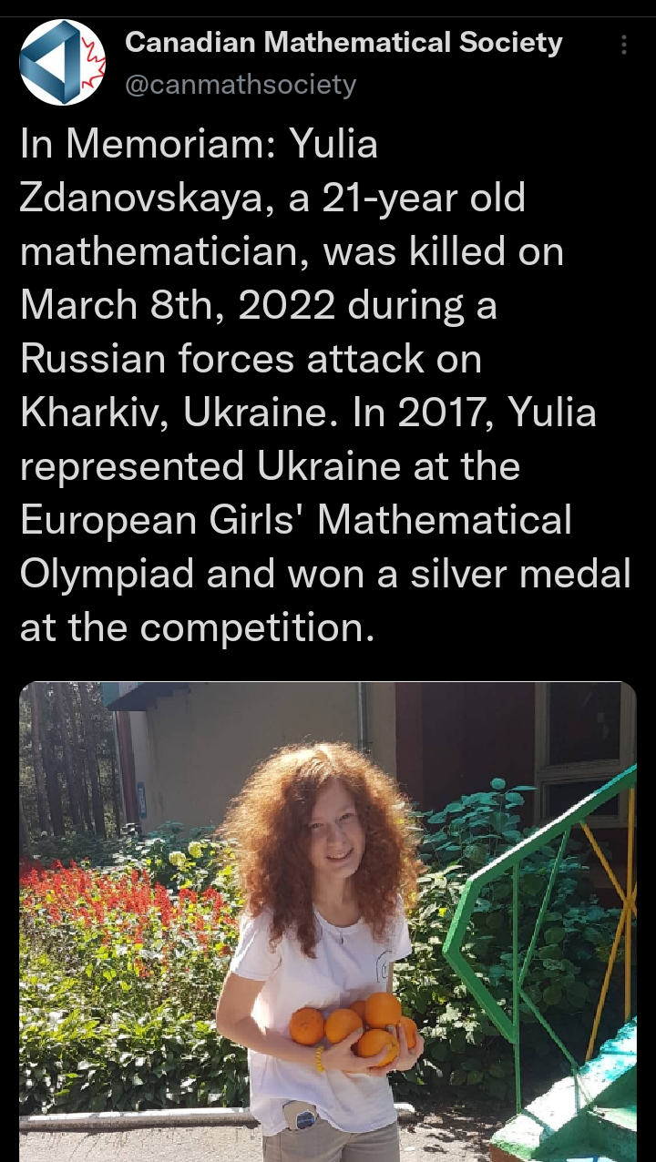 RIP Yulia.