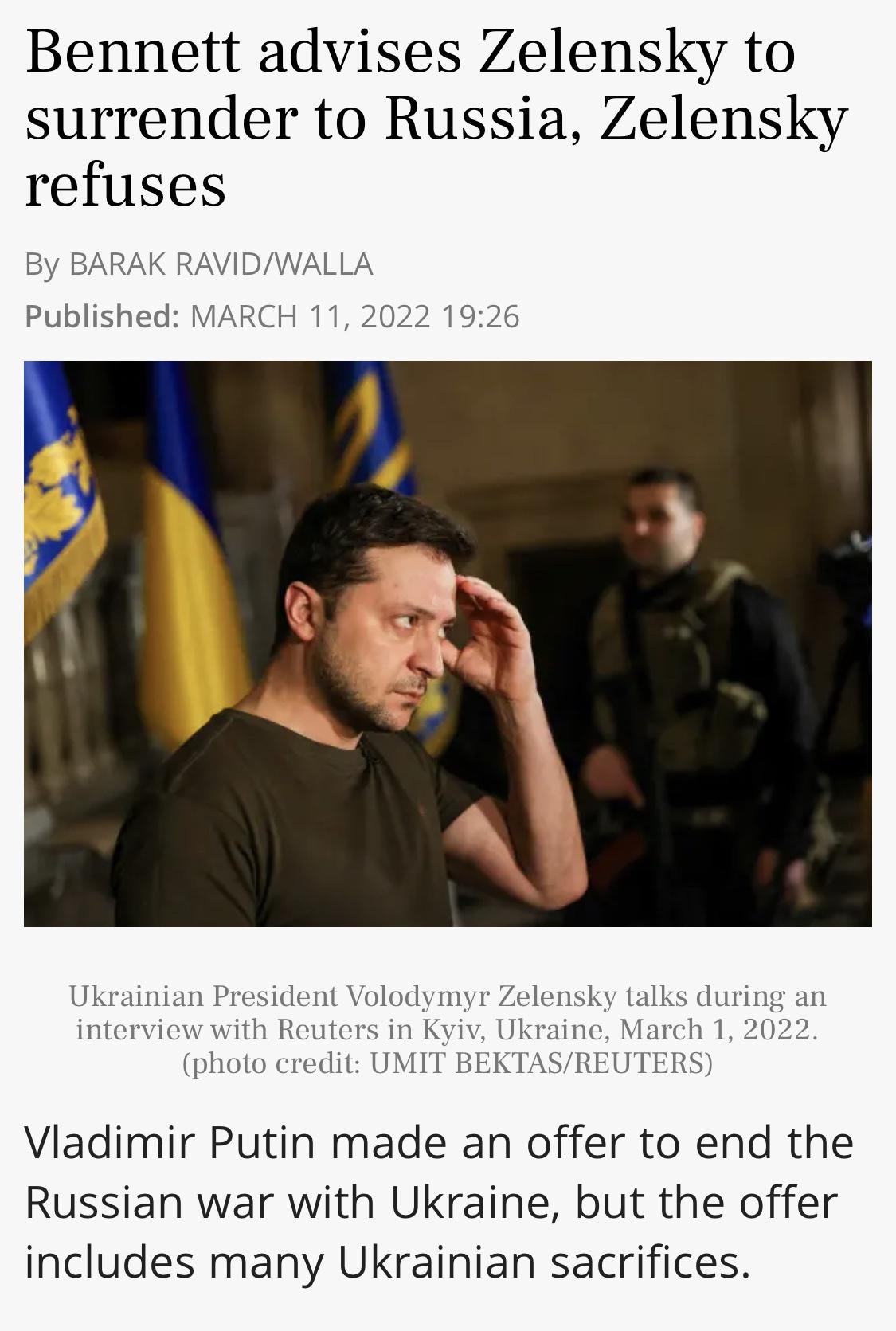 PM Bennett taking the low road.