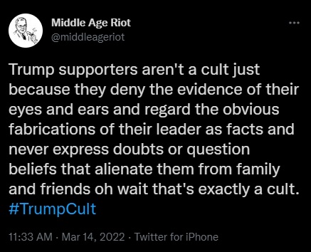 A cult by any other name...