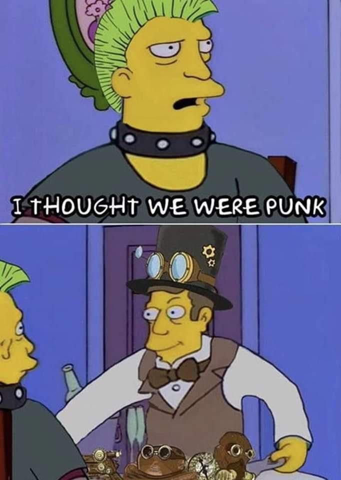 Steamed punks