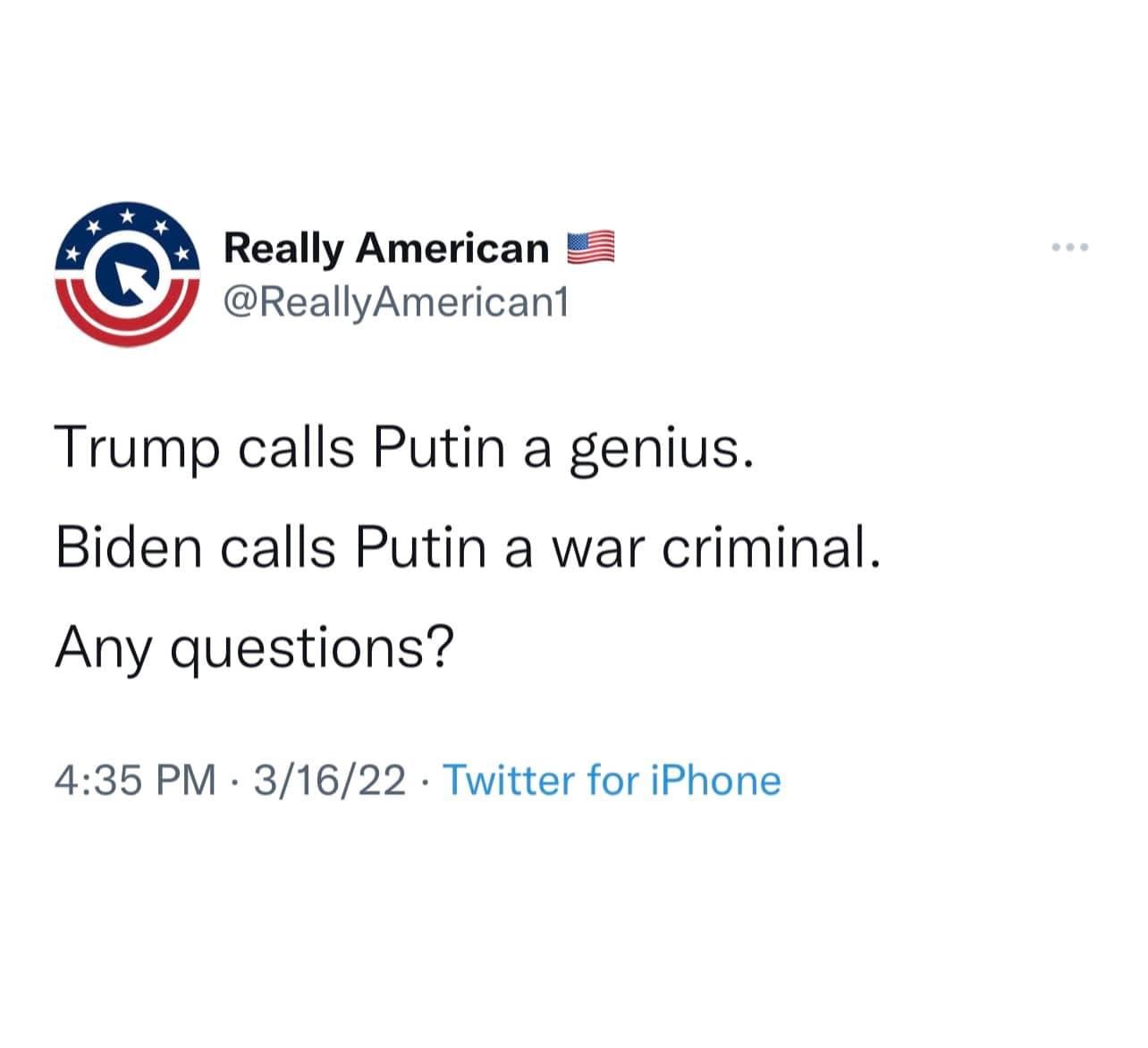 Nope, seems pretty fuckin clear to me.