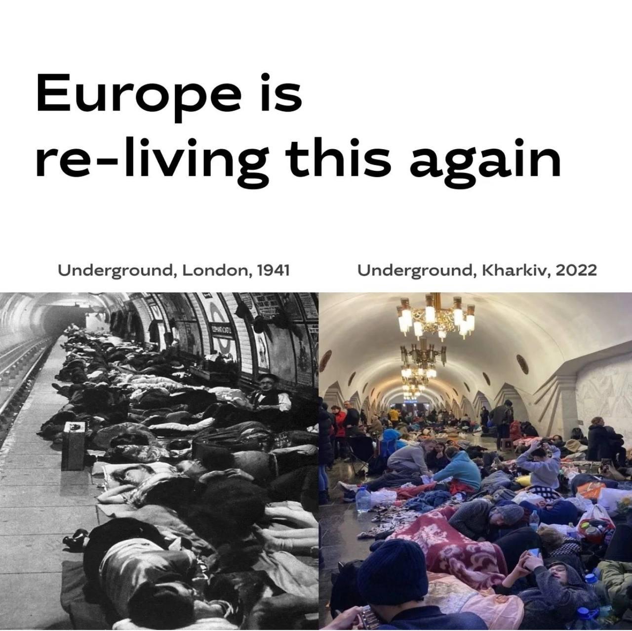 Europe is re-living this again