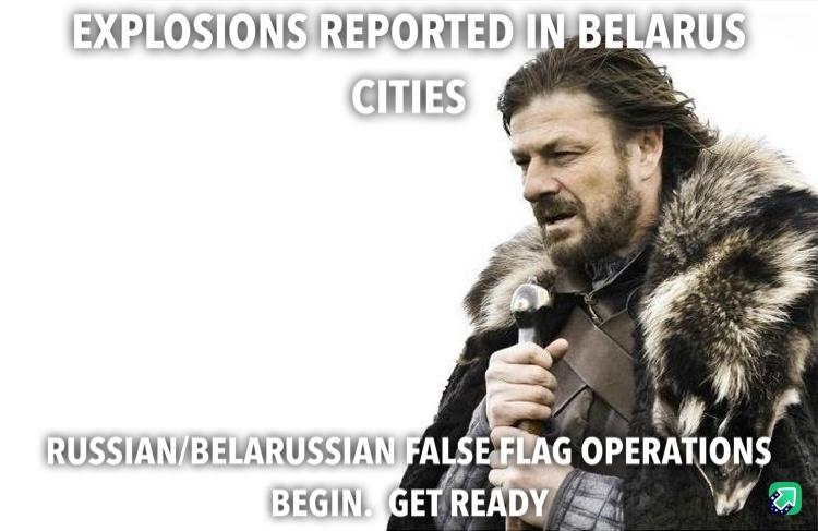 I fucking told you this would happen when Putin knows he&rsquo;s losing&hellip;