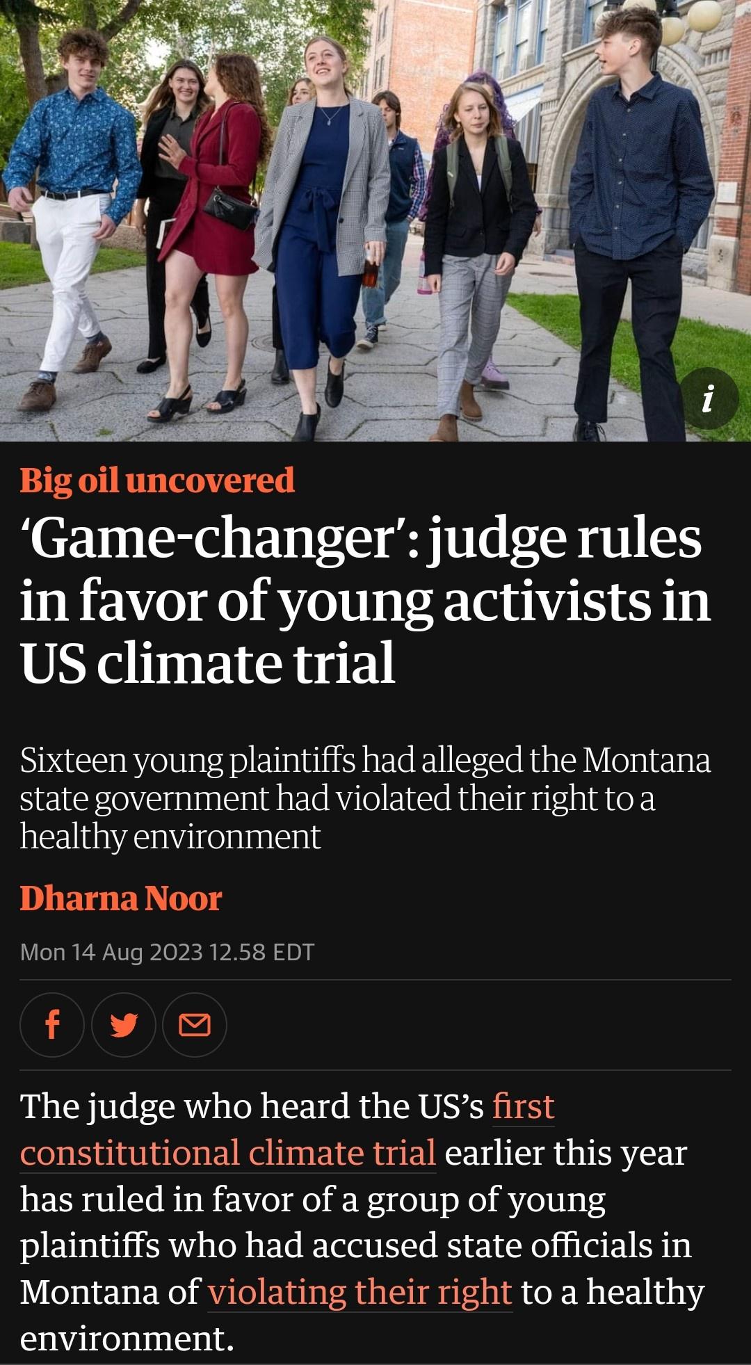 Celebrate this small victory before the status quo is reasserted (