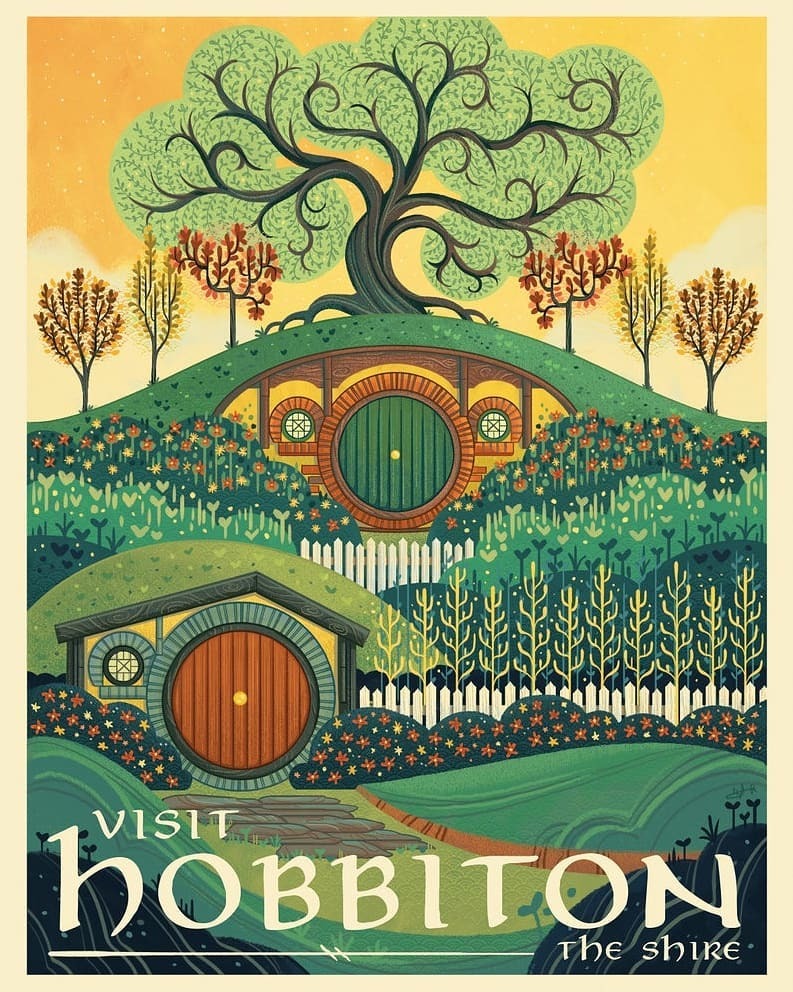 The Shire was a large land