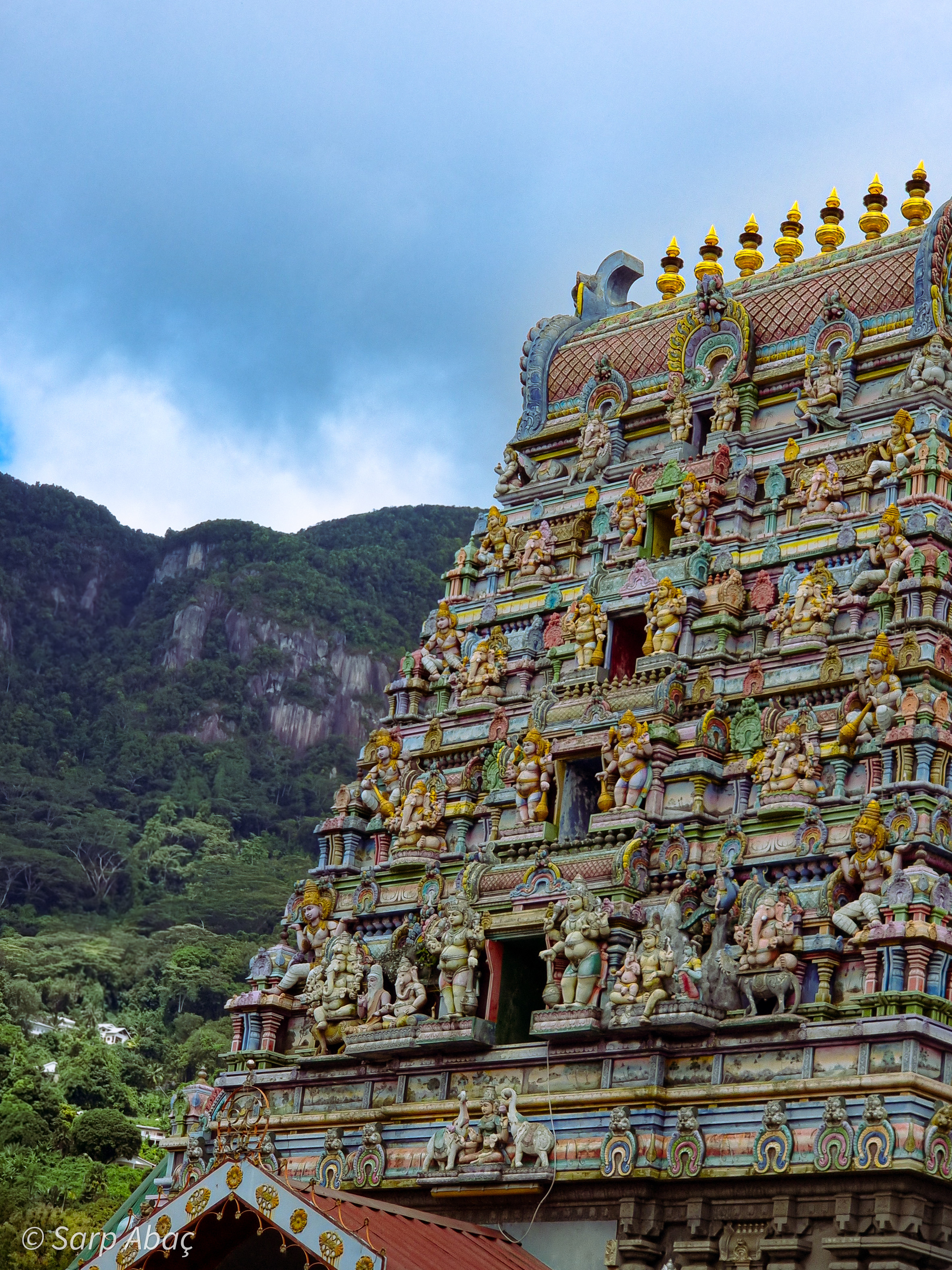 Temple in Seychelles