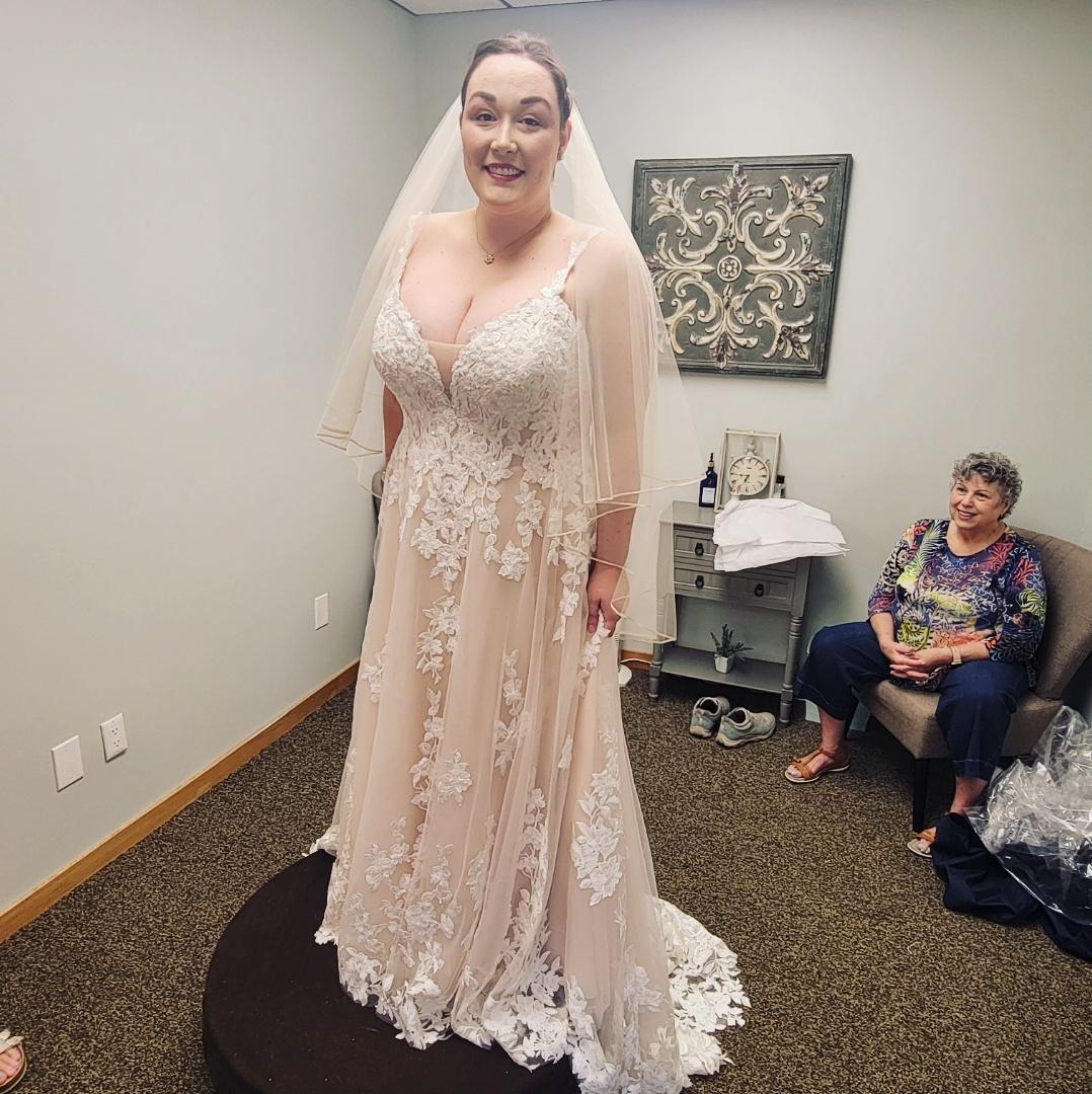 Had my final dress fitting today and I am over the moon! 40 something days left to go!