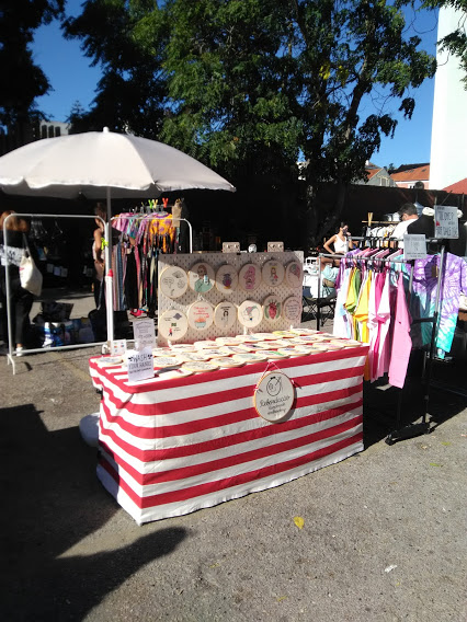 Here's how I spend my days, striving to make a living through my art.