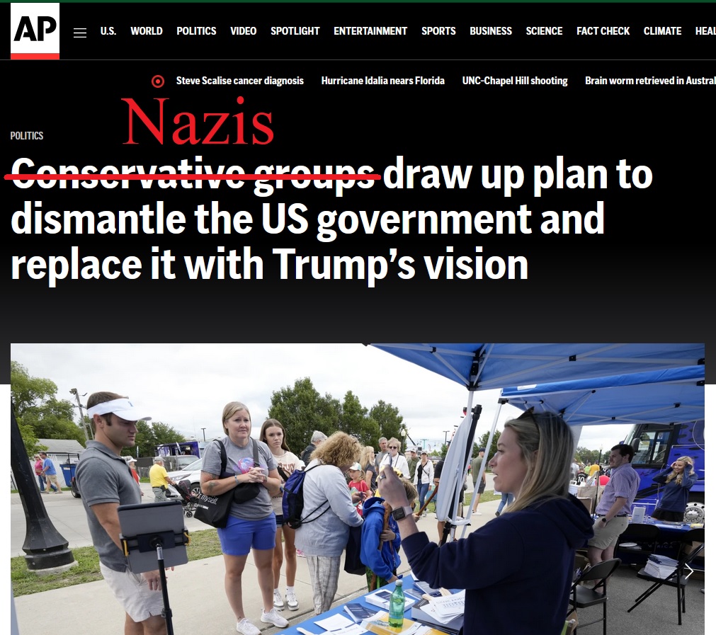 For The Love Of Christ, Vote Blue