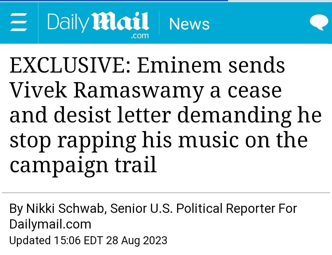 Wait, who's the Real Slim Shady?