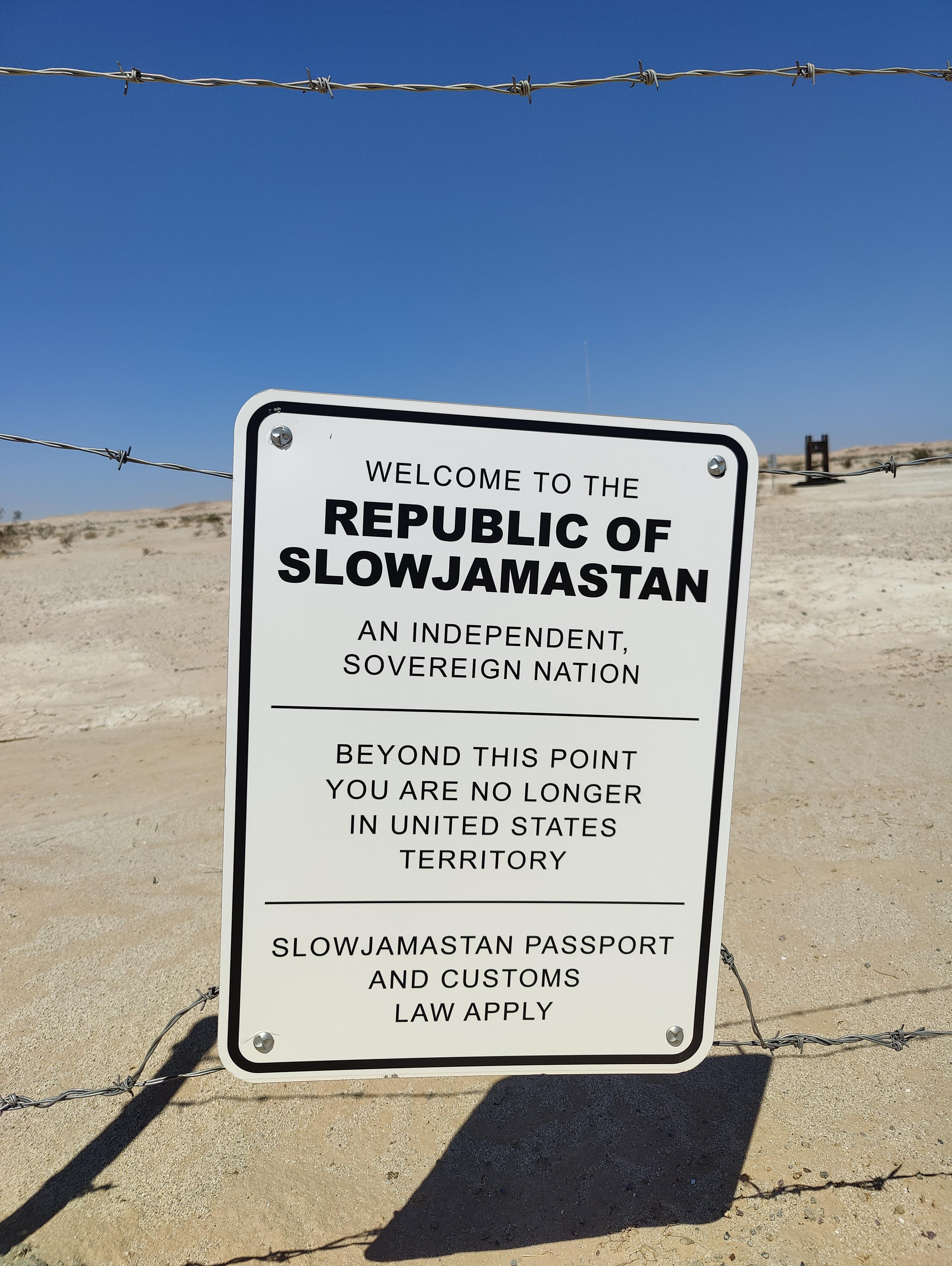 My trip to SLOWJAMASTAN