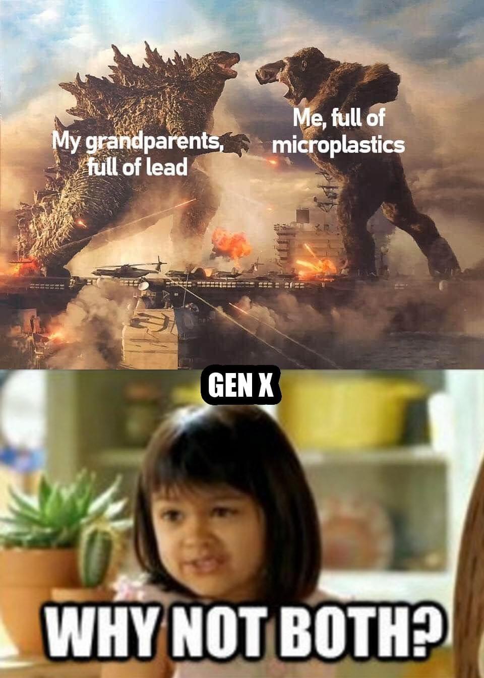 Generation X. Stuck in the middle.