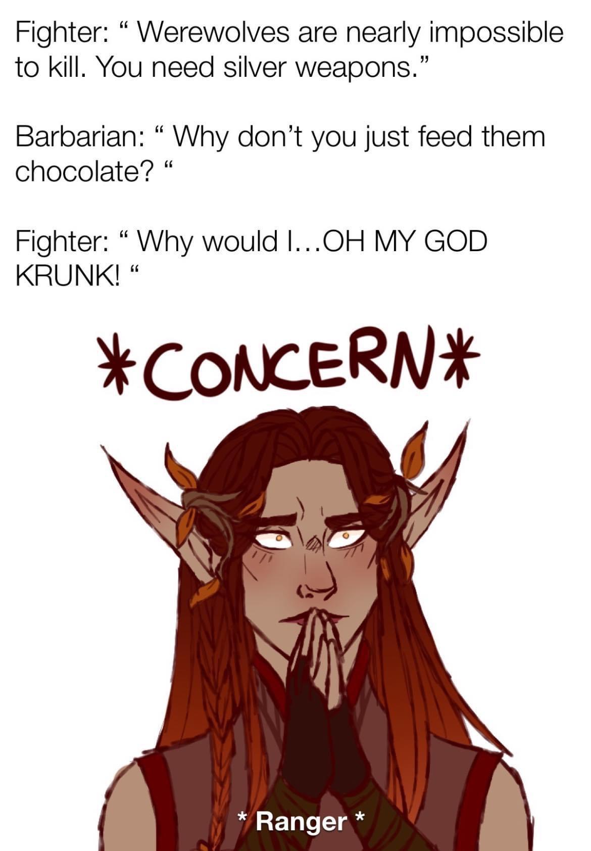 Don&rsquo;t feed the werewolves, jeez