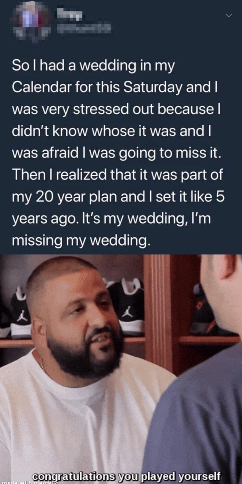 Always a bridesmaid, never a bride