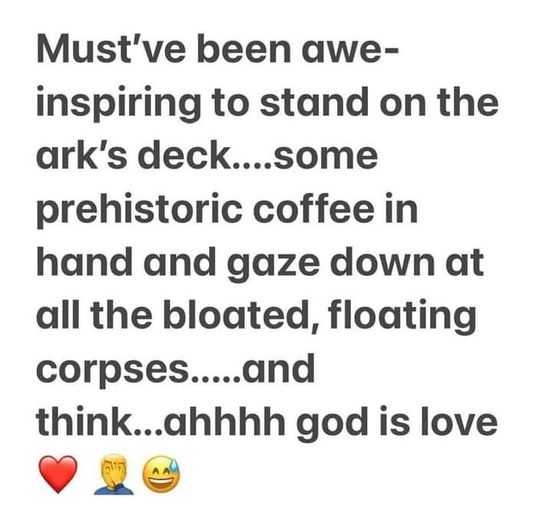 As if they had coffee in those days ....