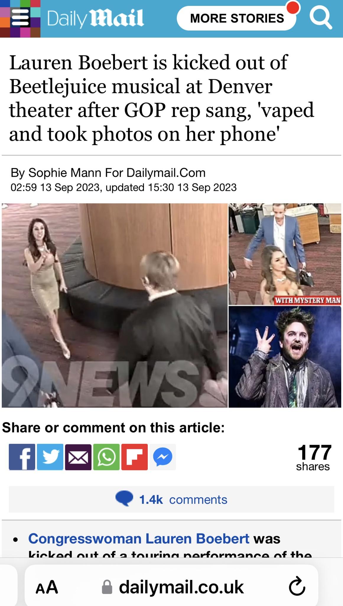 Both of them high as a kite on crack. &hellip;