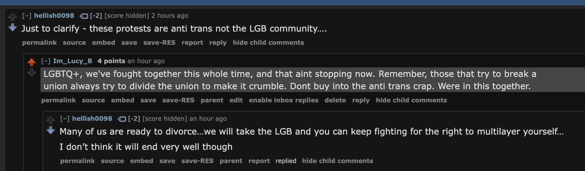 I dont understand how people can be like this.