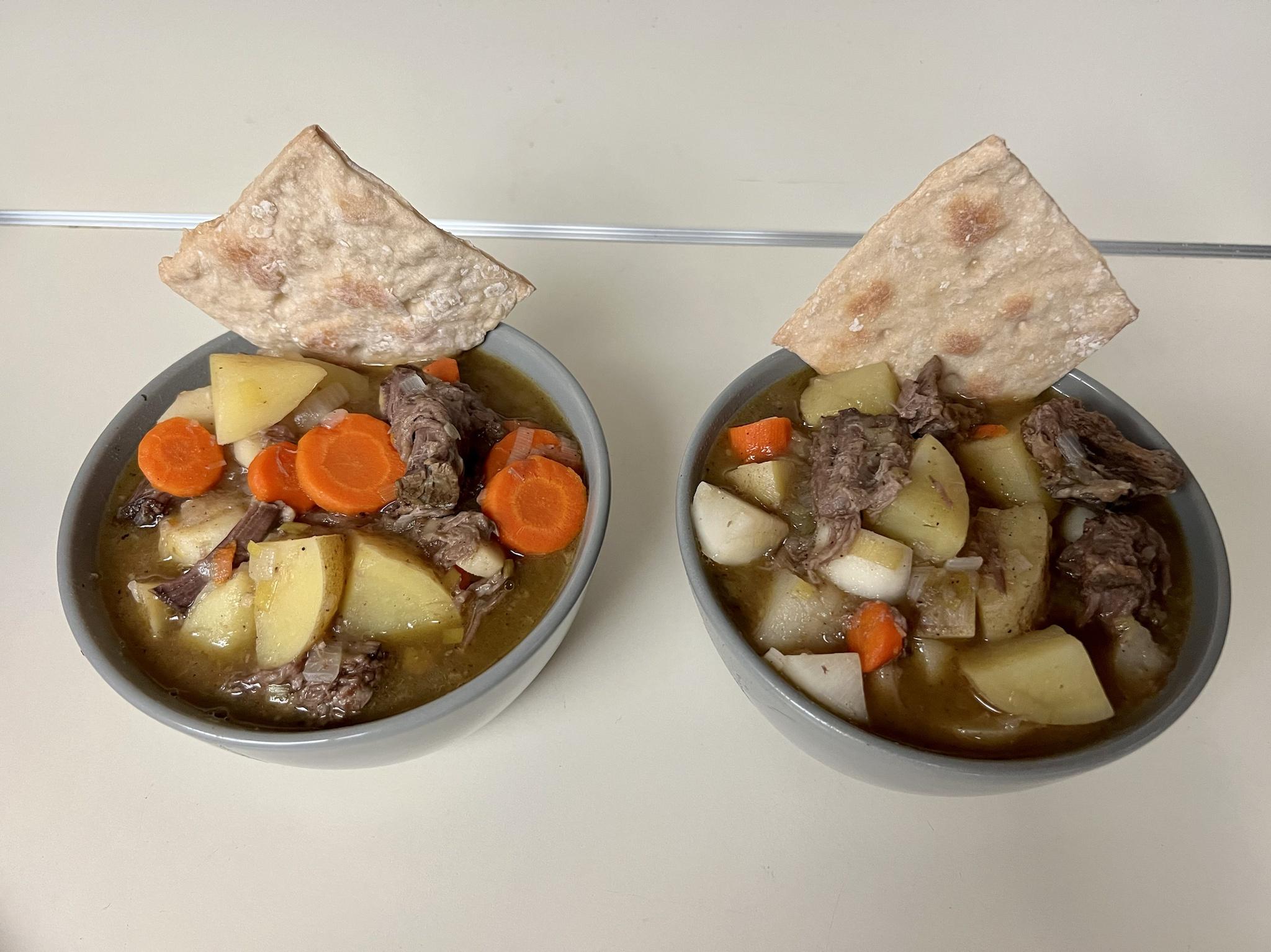 Captain Sanderson&rsquo;s Beef Stew and Hardtack