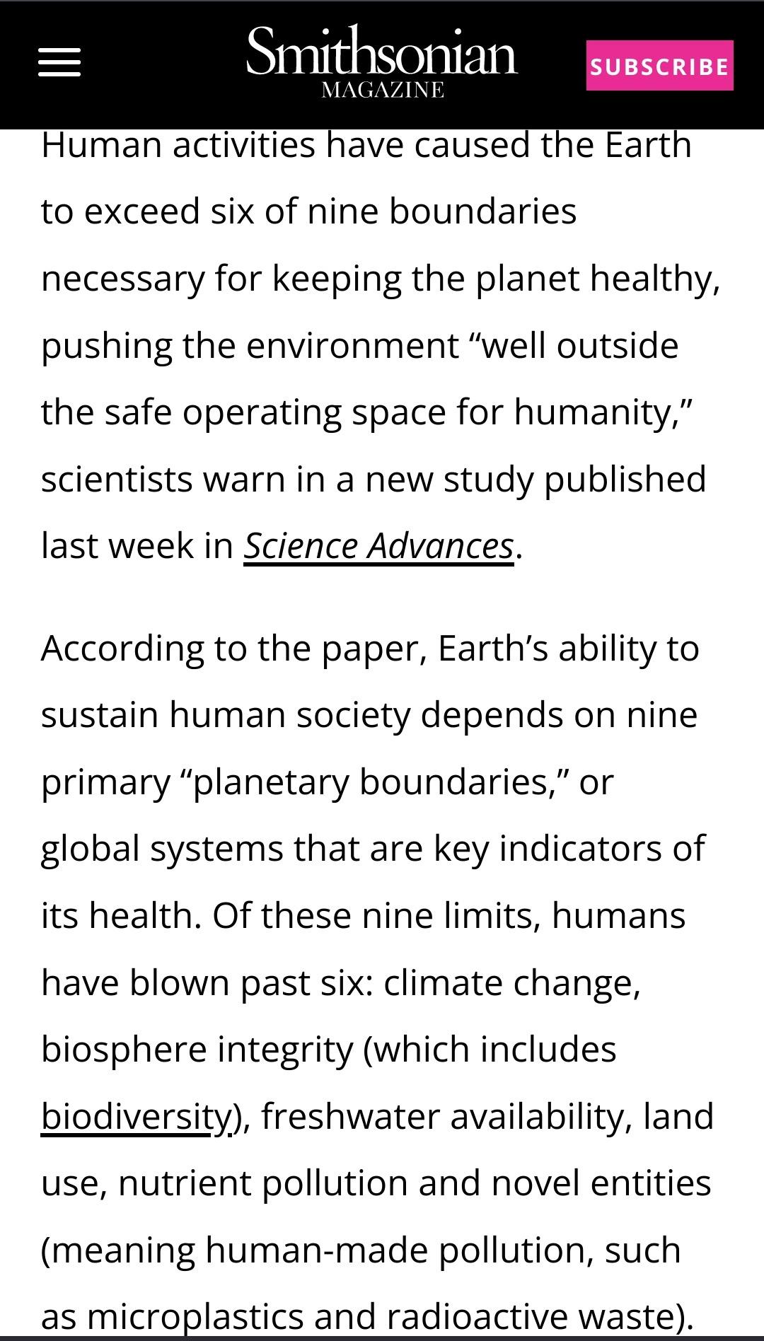 It's the end of the World as we know it