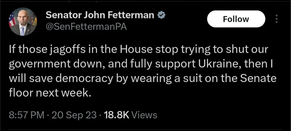 I bet he will also not display full nude posters of Don Jr. doing&nbsp; lines of coke off of Greene's fetal alcohol toes.