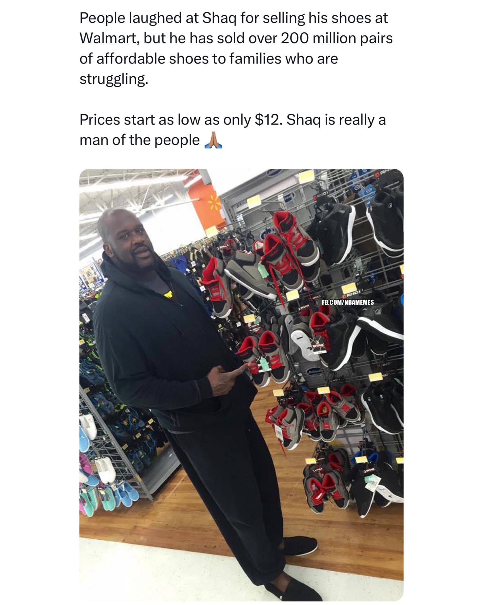Good guy Shaq
