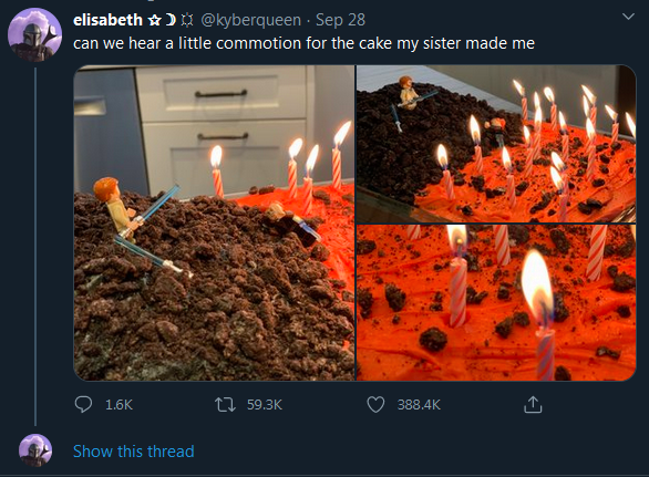 Third favorite for third cake day, coincidentally also cake