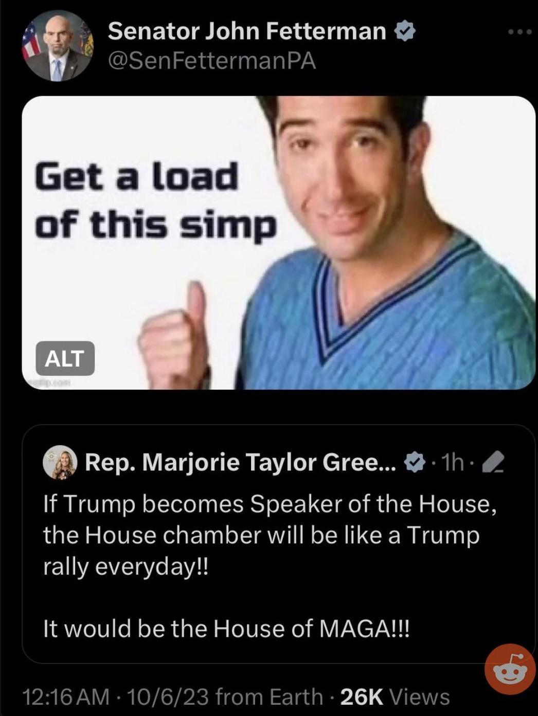 He says what we&rsquo;re thinking