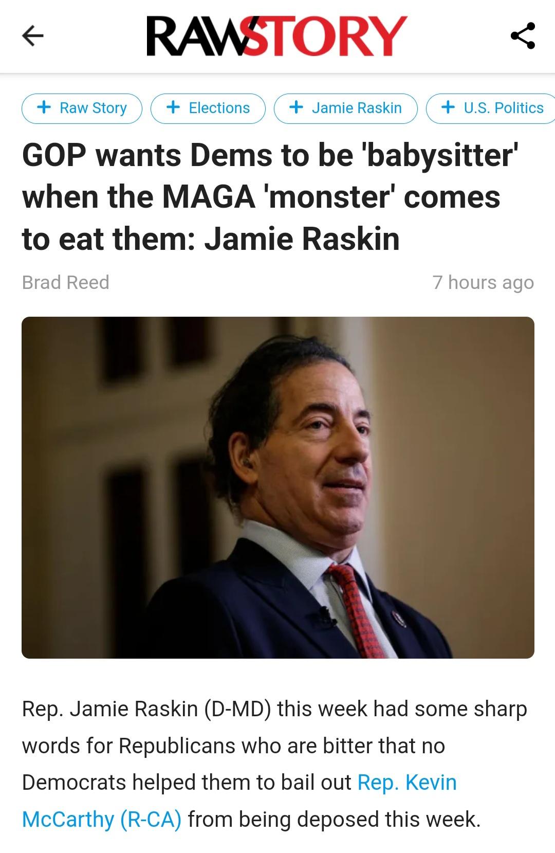 GOP Self-Destruction