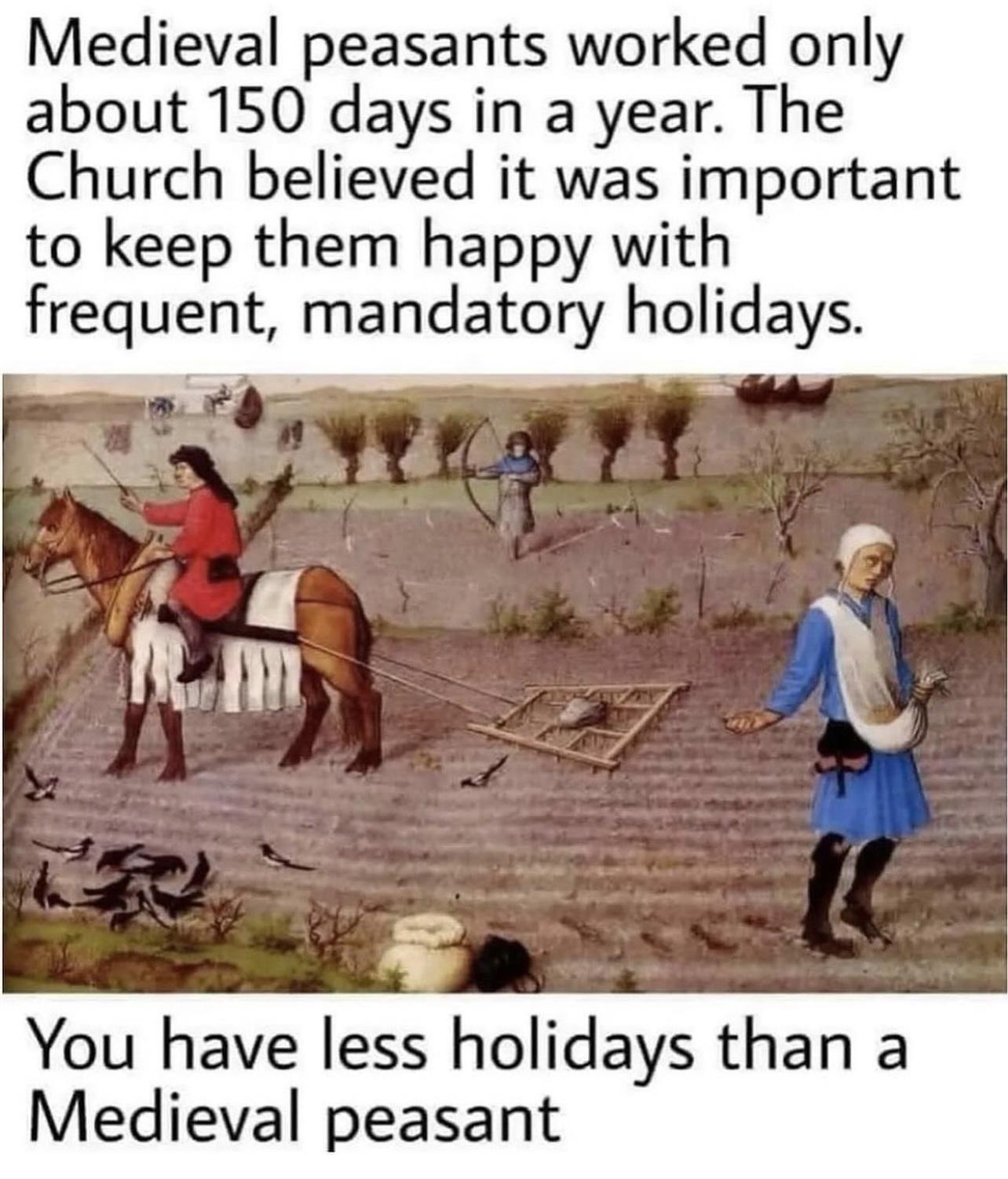 But at least we have *checks notes* crippling depression&hellip;