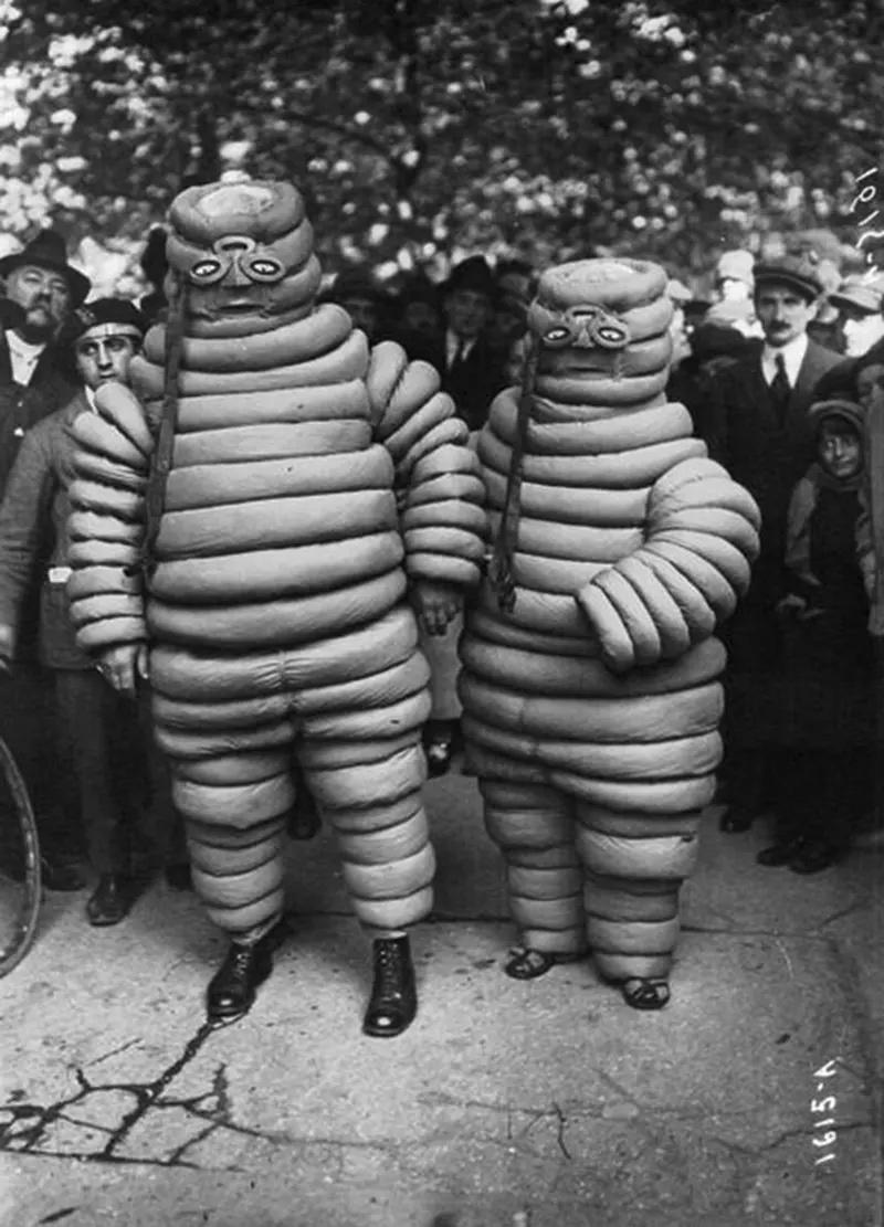 When advertising genius met horror movie we got Michelin Man.