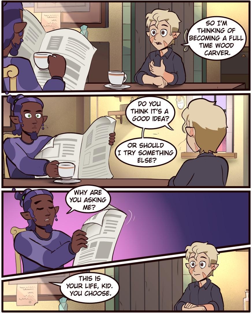 Asking for advice an Owl House comic by MoringMark