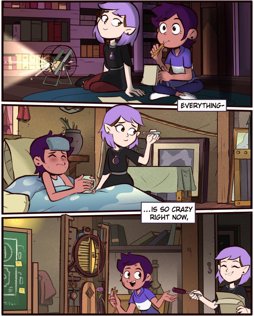 Lumity - An Owl House Lumity Comic by MoringMark