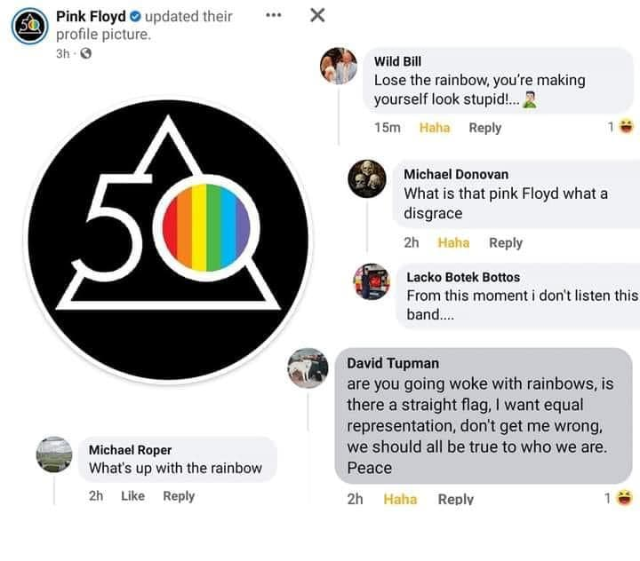 Never forget the Pink Floyd rainbow fiasco