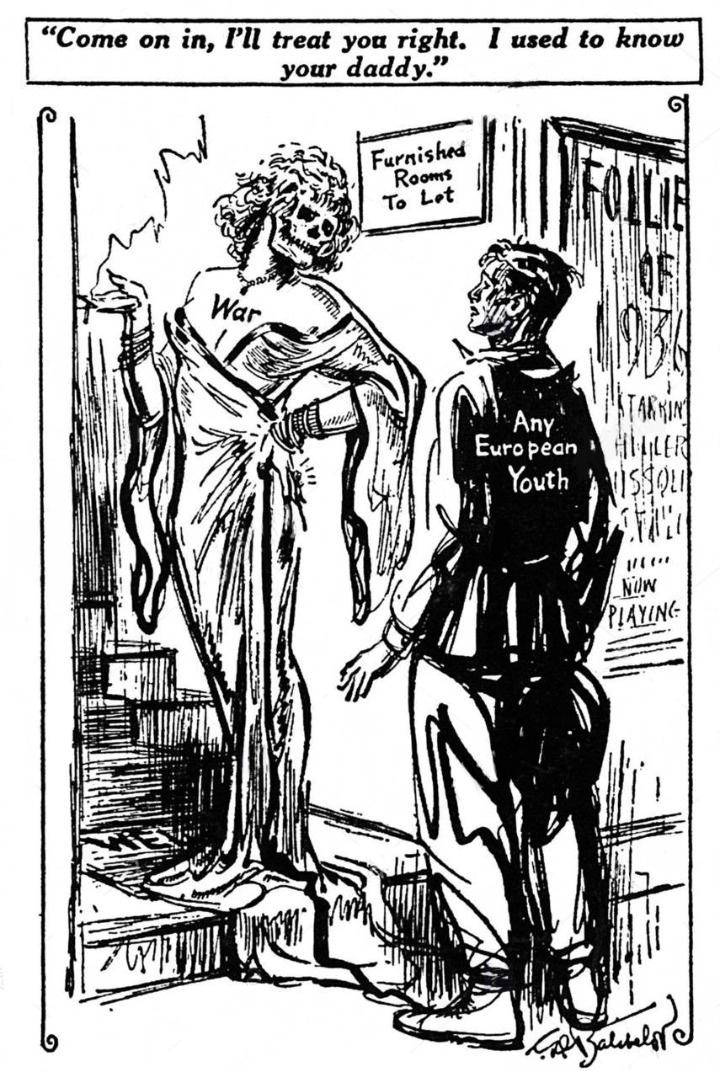 Shout out to this skeleton babe from 1936