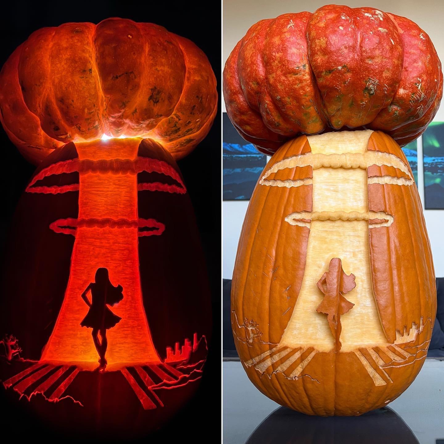 Barbieheimer Pumpkin