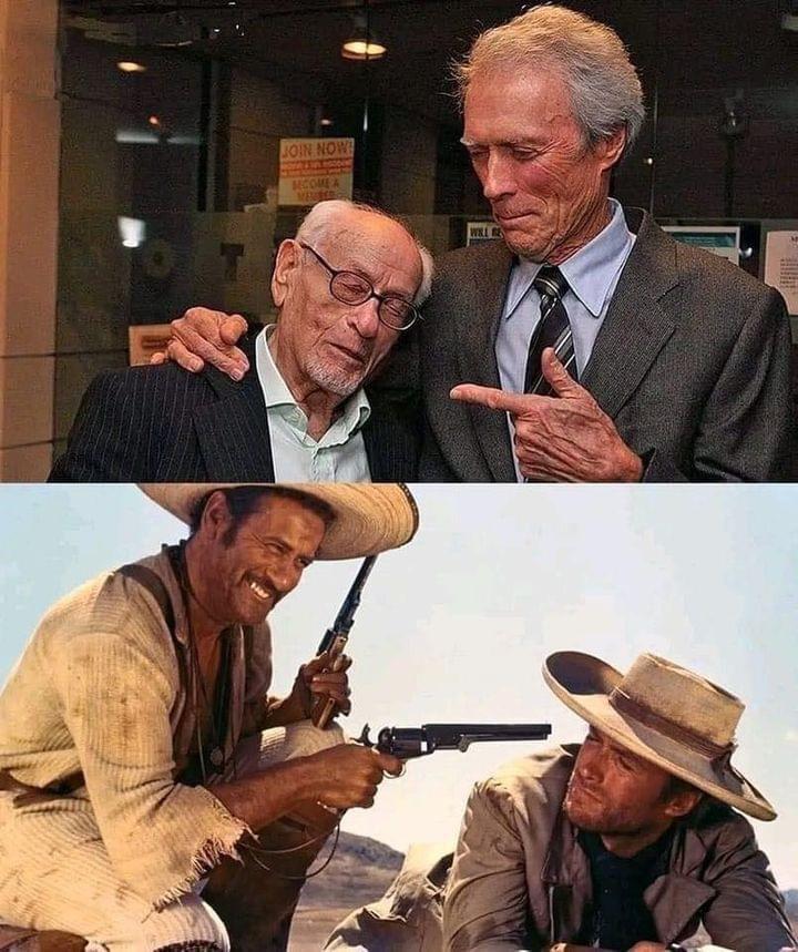 Clint Eastwood and Eli Wallach