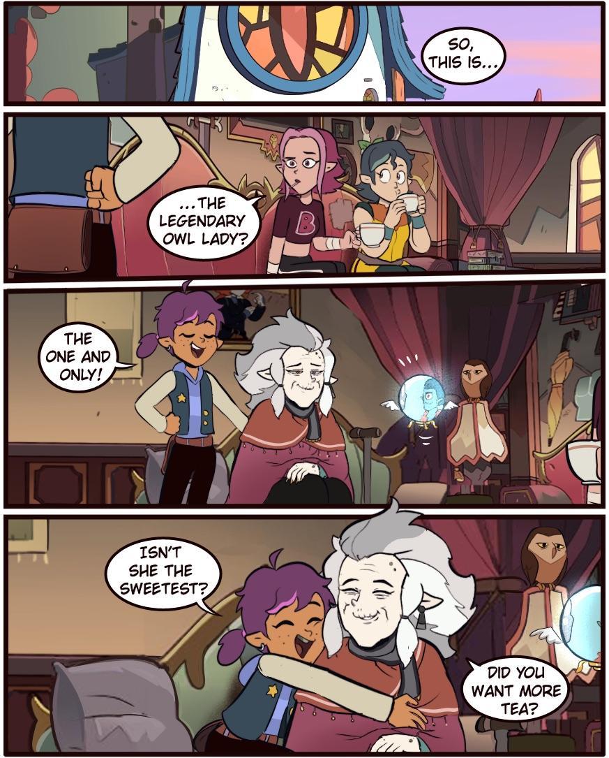 Mama Eda- an Owl House comic by Moringmark