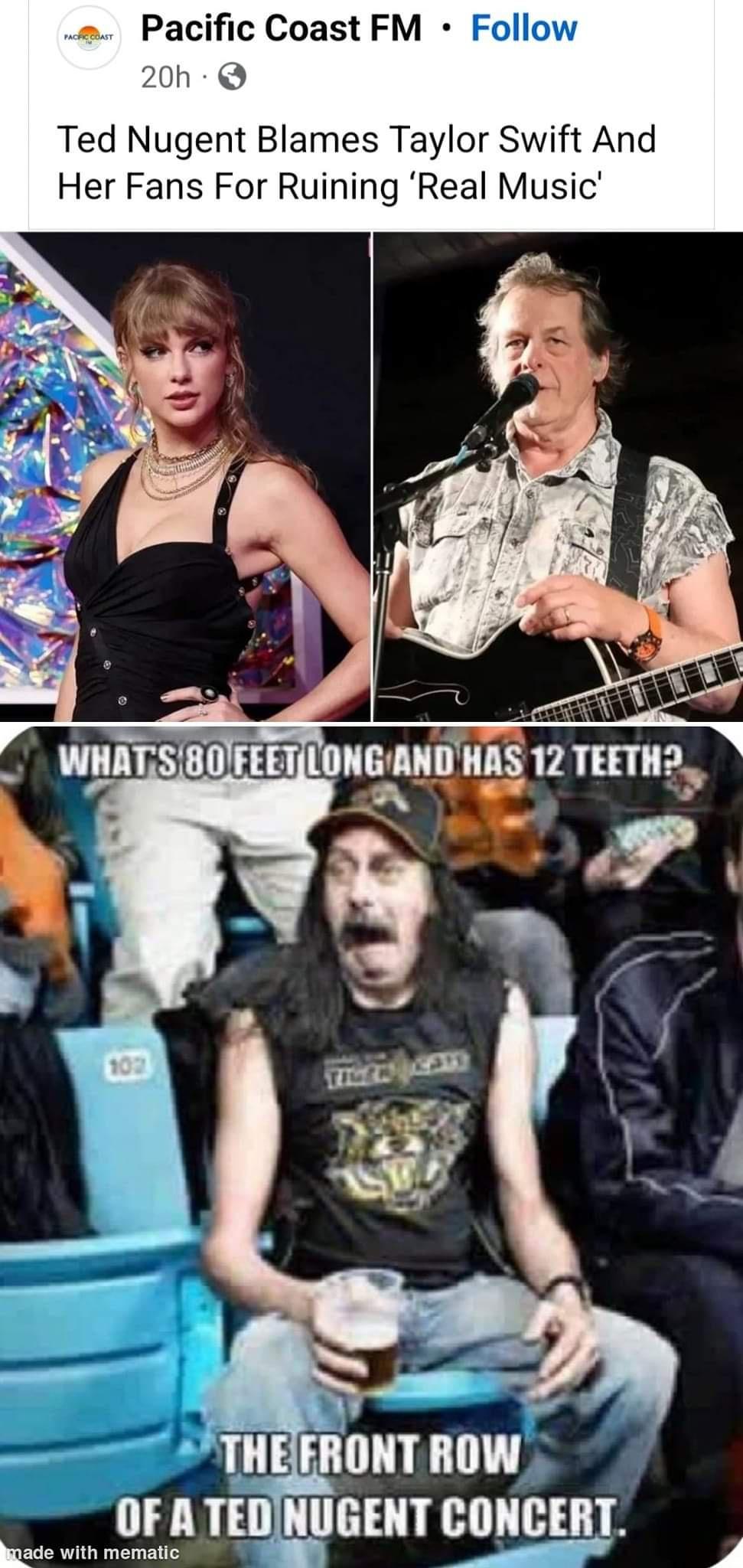 Swift vs. Nugent