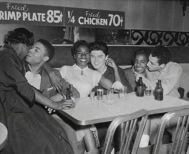 Couples in a “safe-space” bar, 1959 Pittsburgh