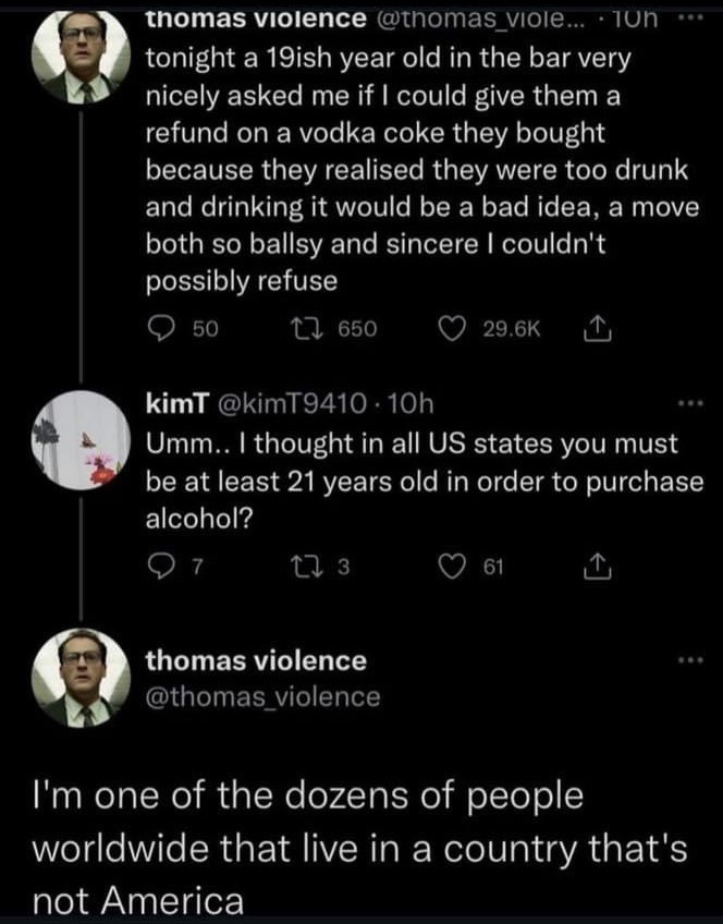 Dozens of us!!! DOZENS!!